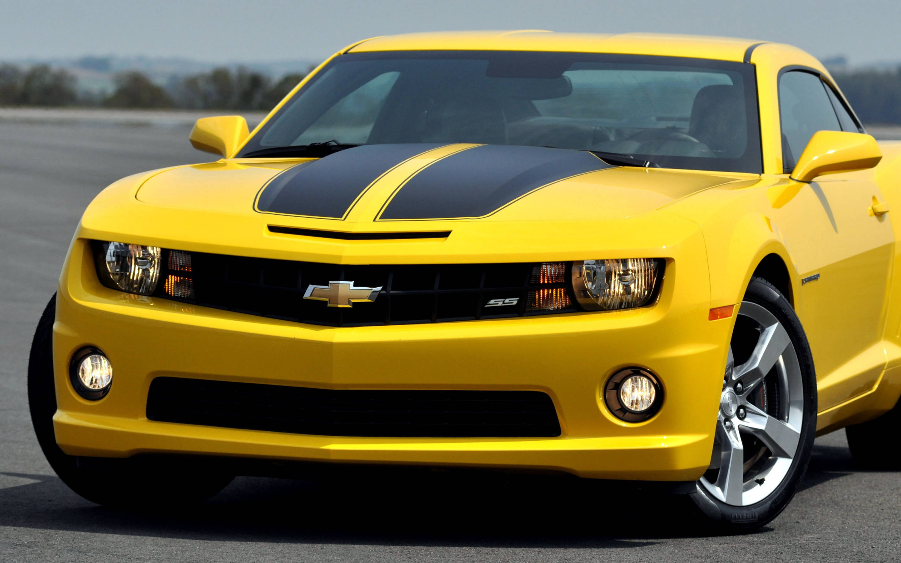 Camaro Muscle Cars New Generation Background