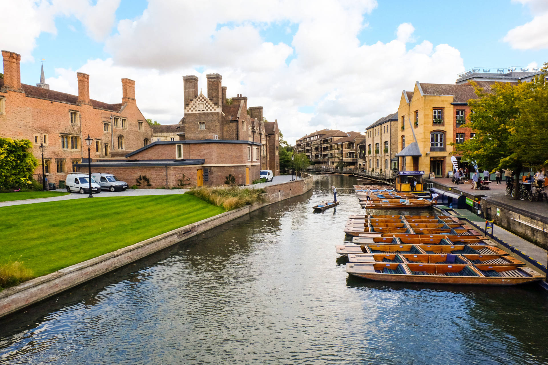 Cambridge River Cam Background