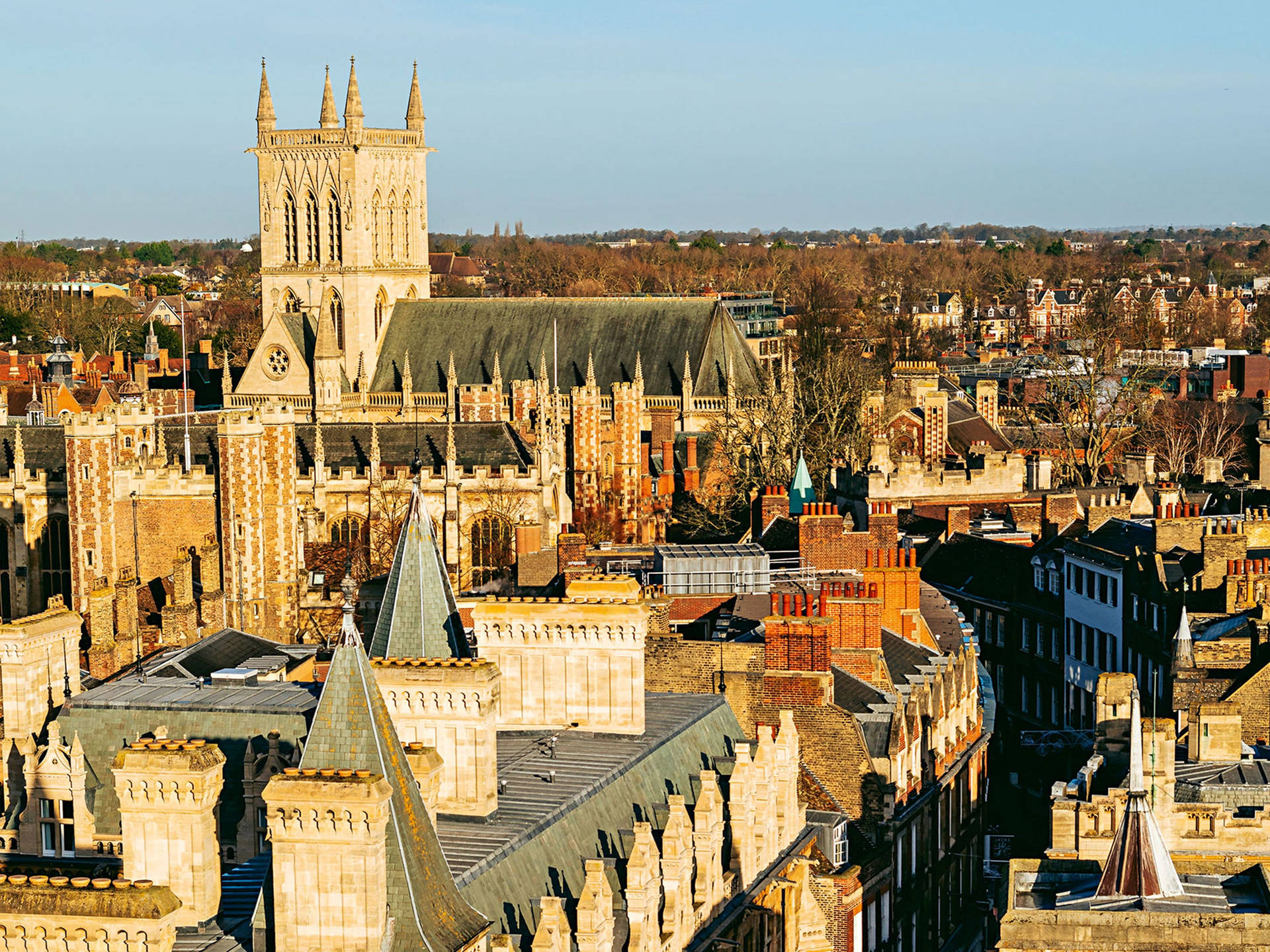 Cambridge University Buildings Background