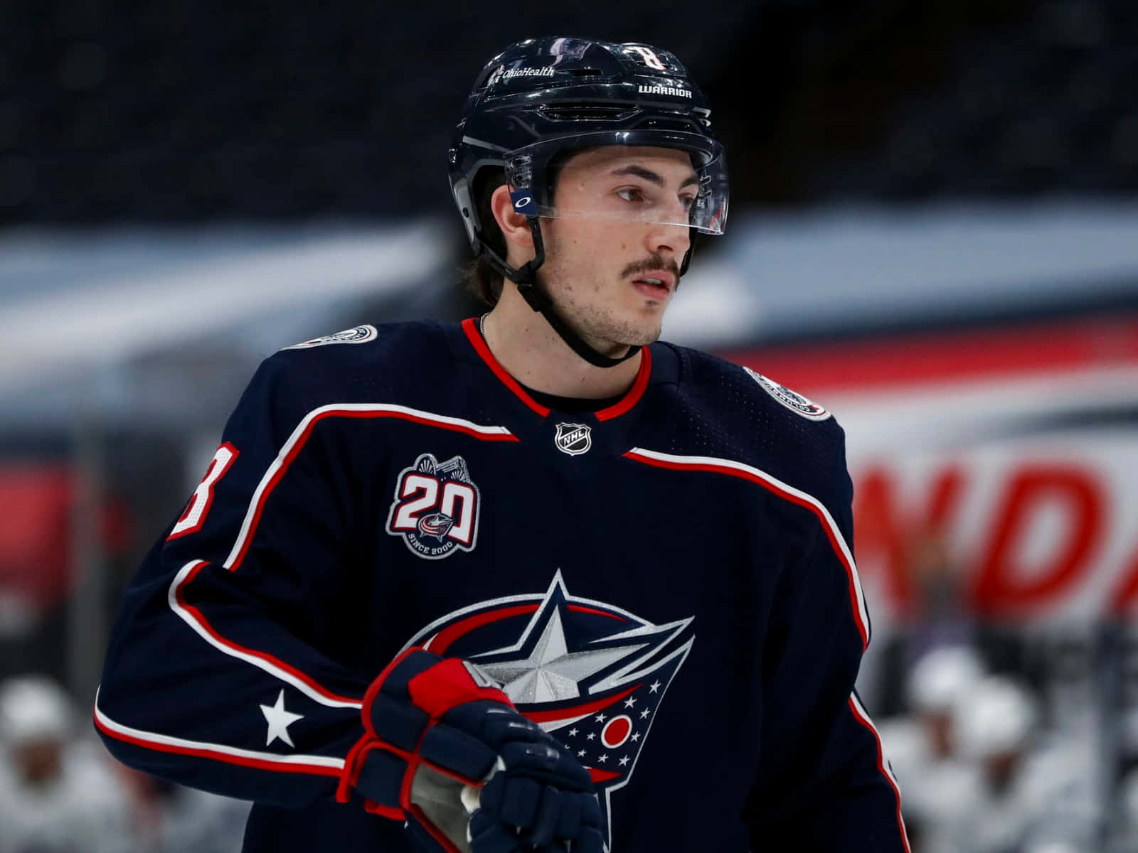Camera Focus Zachary Werenski Background
