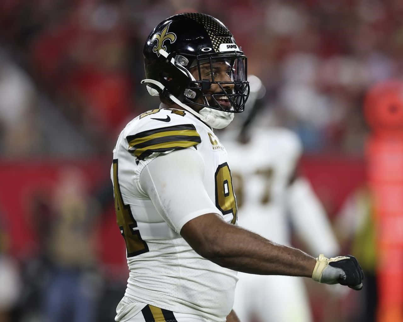Cameron Jordan Fist Background