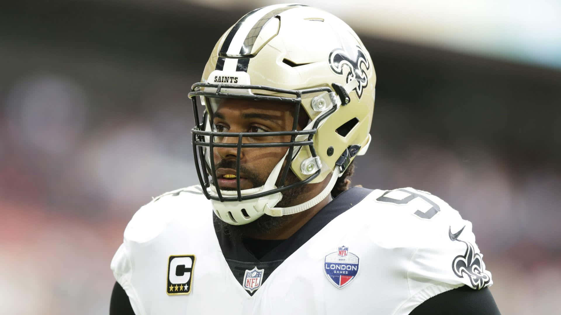 Cameron Jordan In Focus Background