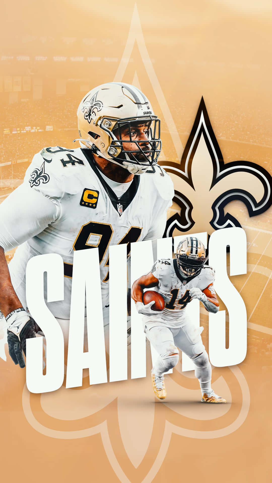 Cameron Jordan New Orleans Saints Background