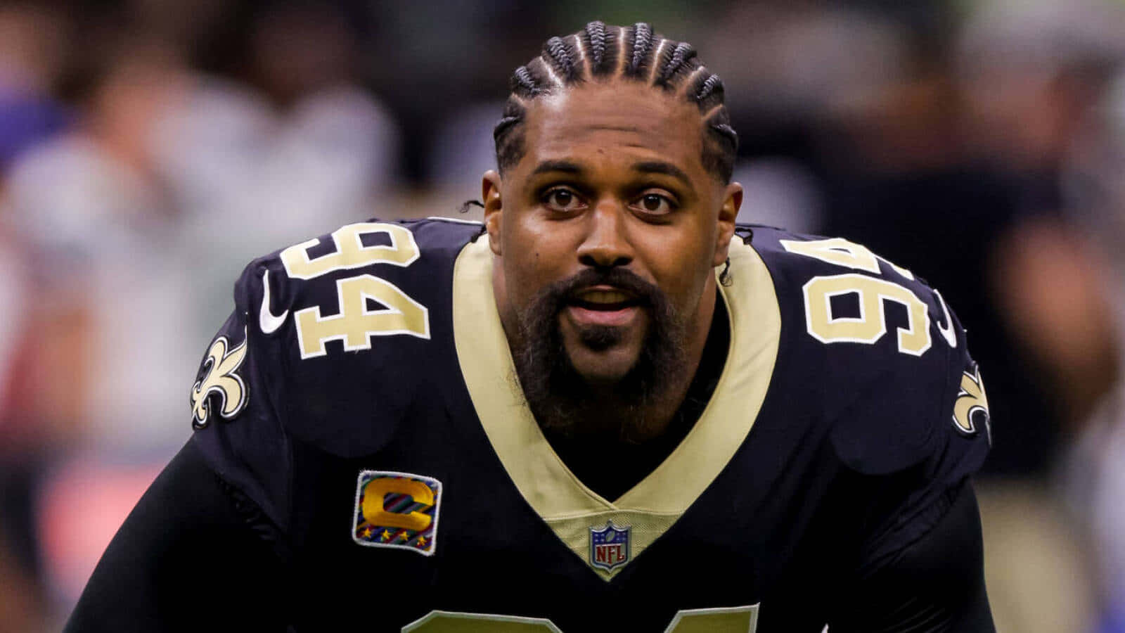 Cameron Jordan Preparing Background