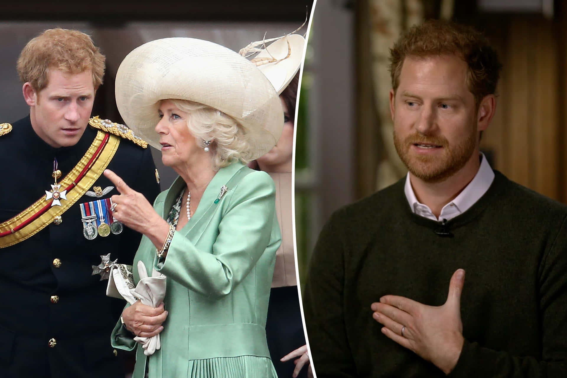 Camilla With Prince Harry