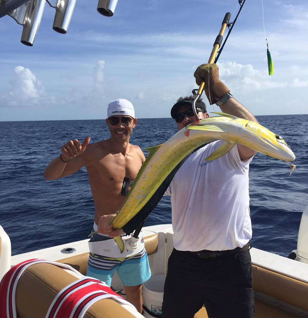 Camilo Villegas Fishing