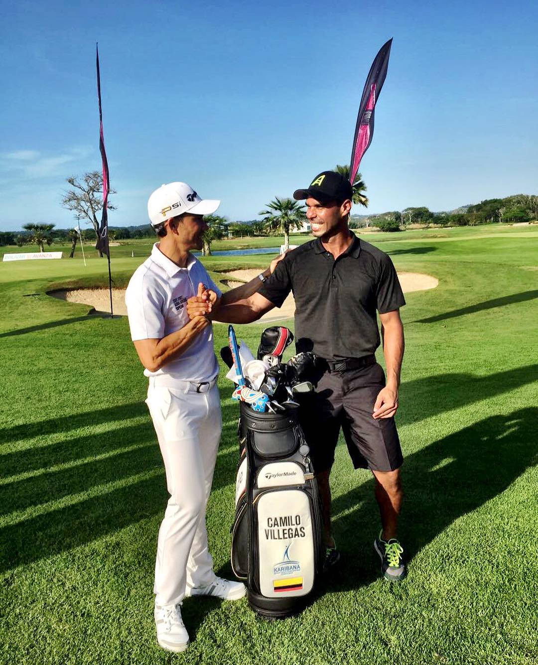 Camilo Villegas In A Golf Course