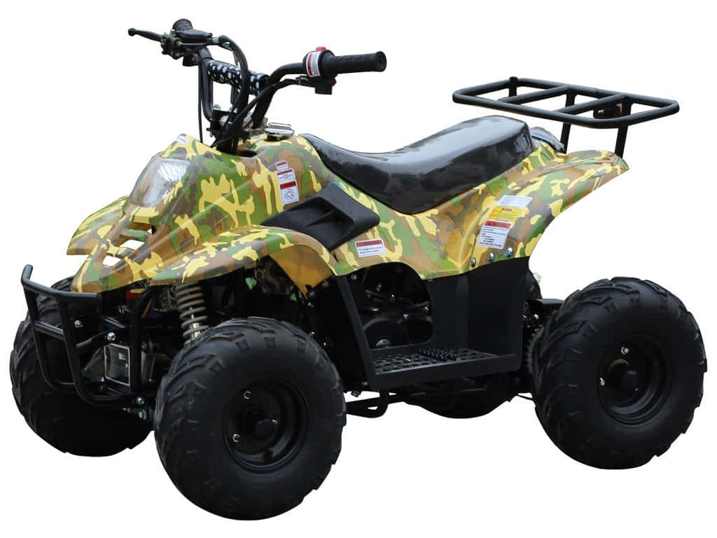 Camo A T V Quad Bike Background