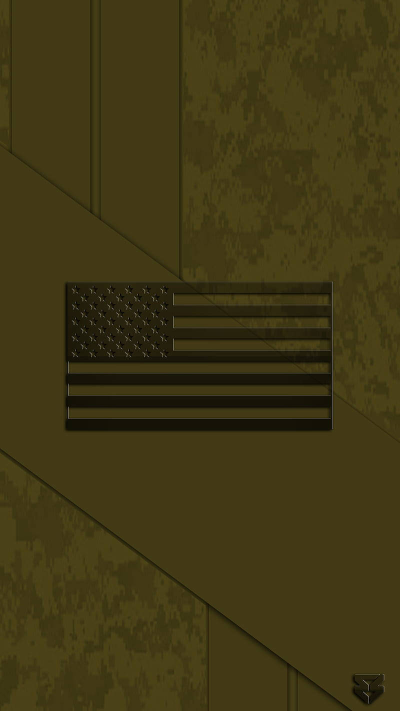 Camo American Flag Cool Iphone