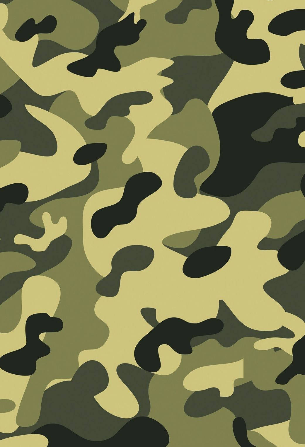 Camo Graphic Green Background