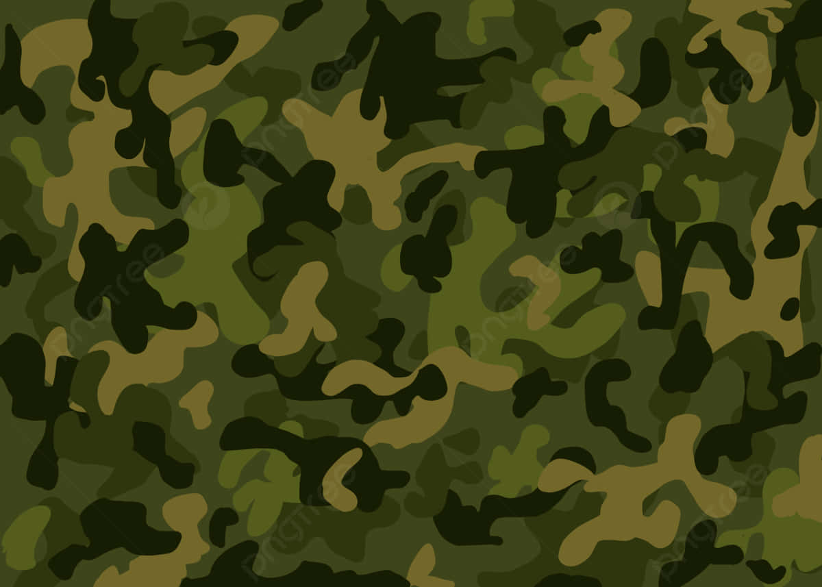 Camouflage In Nature Background