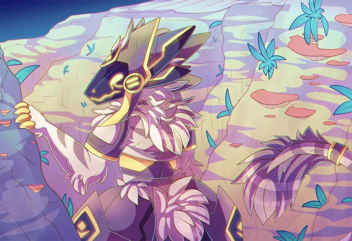 Camouflaging Protogen Background