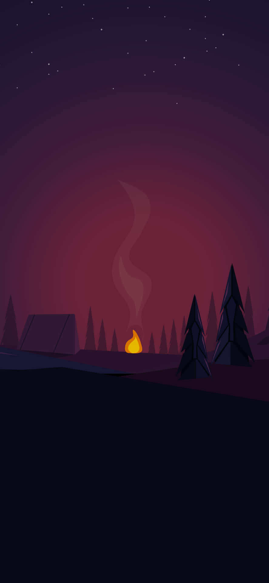 Camp Camp Bonfire Background