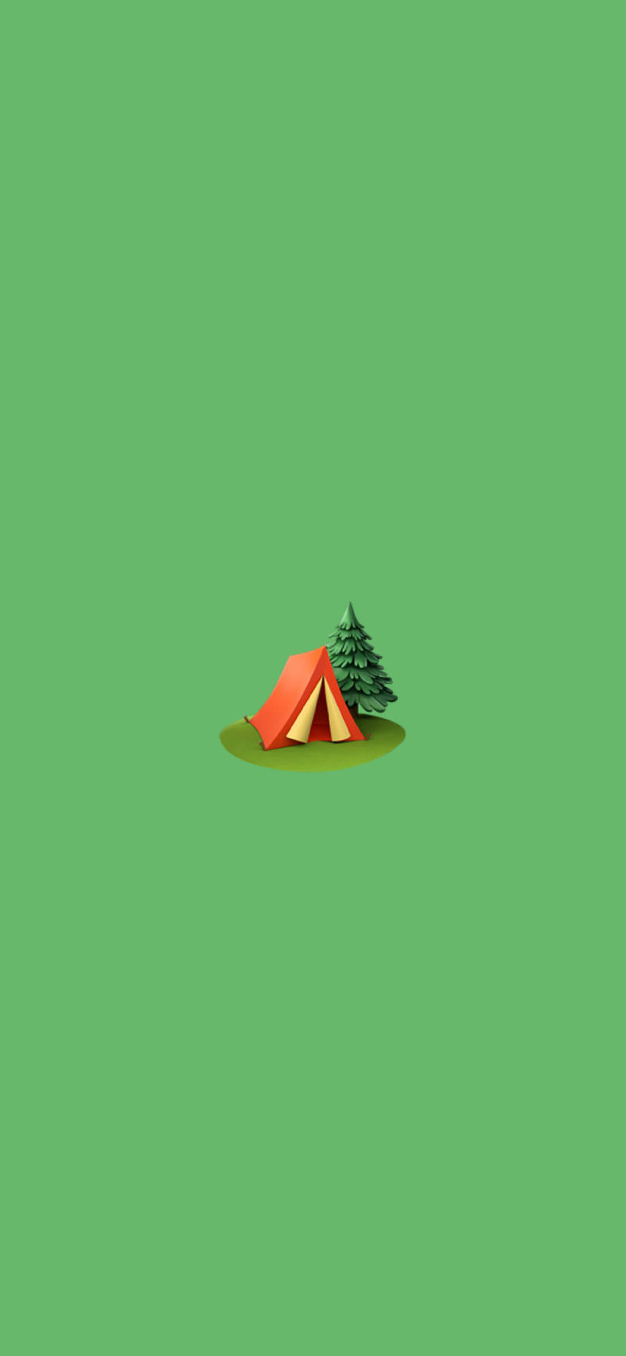 Camp Camp Tent In Green