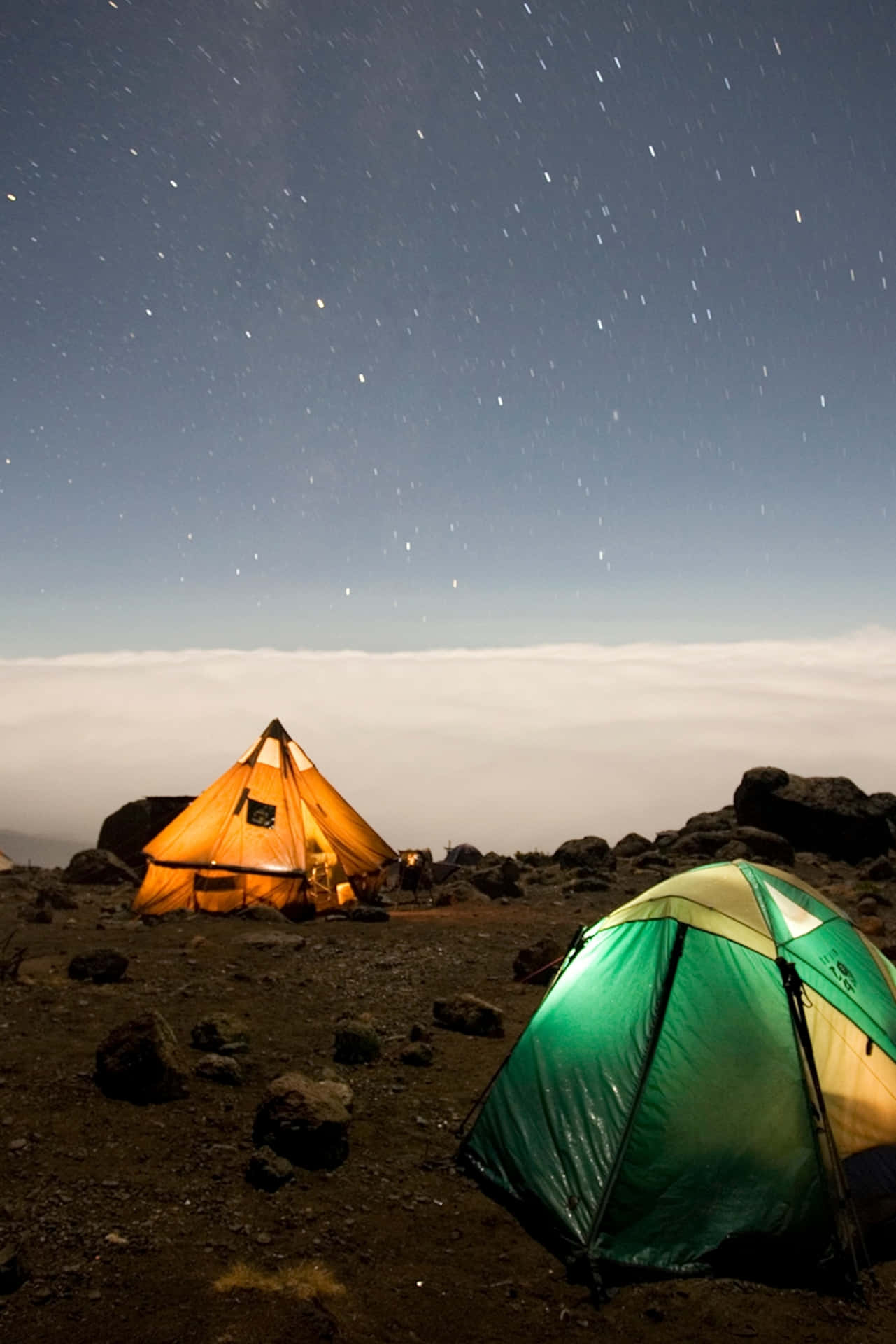 Camping At Mount Kilimanjaro