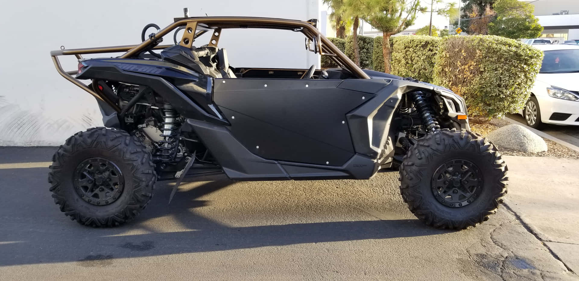 Can Am Off Road Vehicle Parked