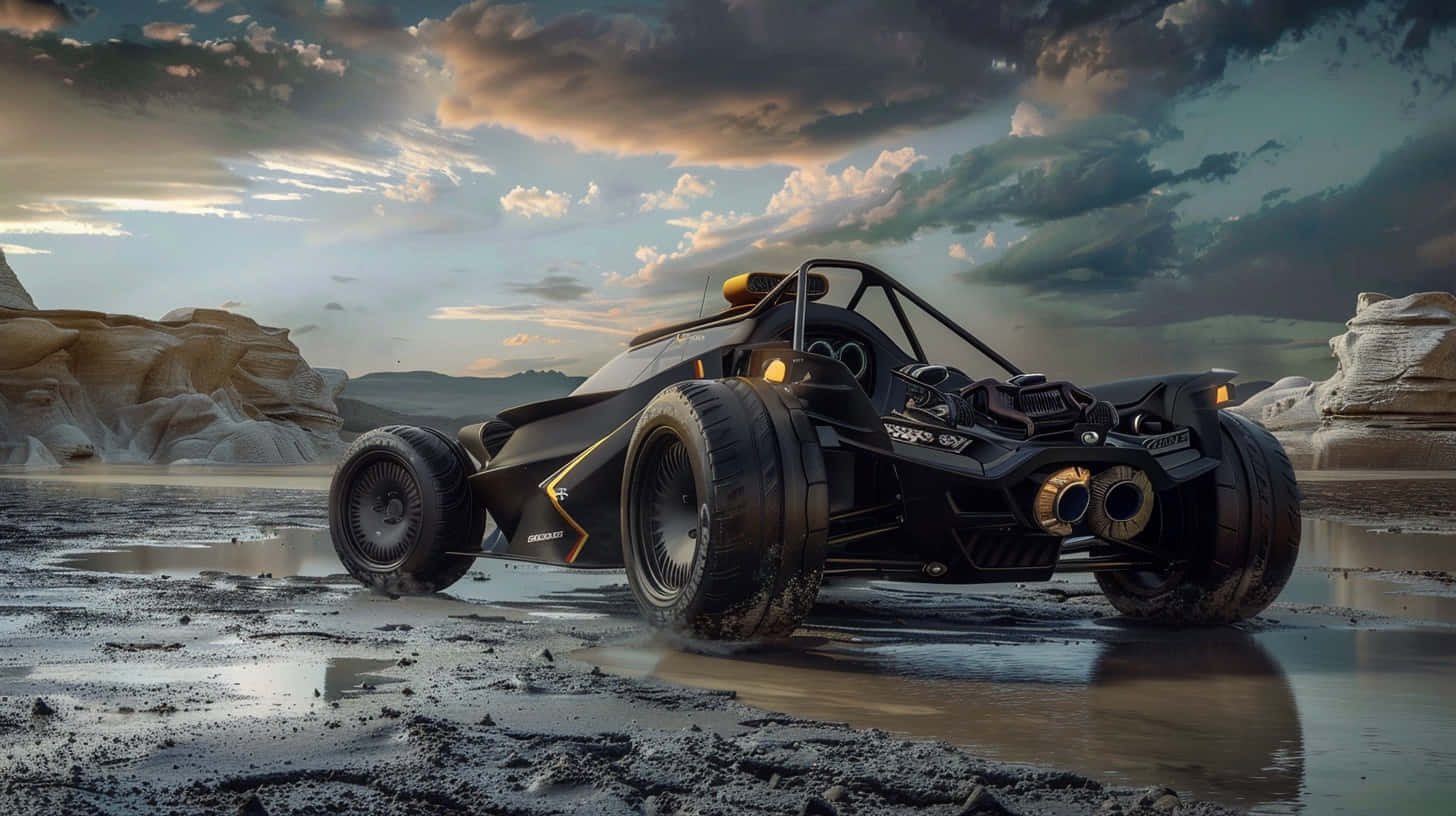 Can Am Offroad Vehicle Desert Adventure Background