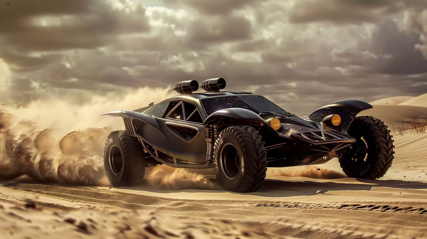 Can Am Offroad Vehicle Dune Bashing Background