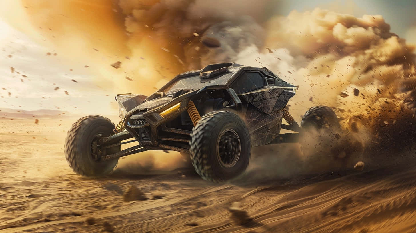 Can Am Offroad Vehicle Dynamic Desert Drive