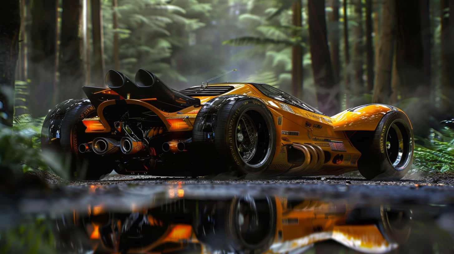 Can Am Racerin Forest Background
