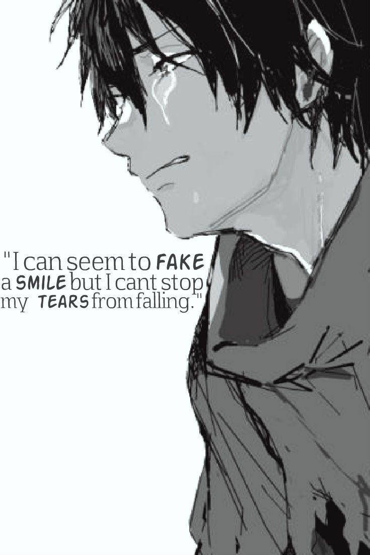 Can Fake Smile Not Stop Tears Background