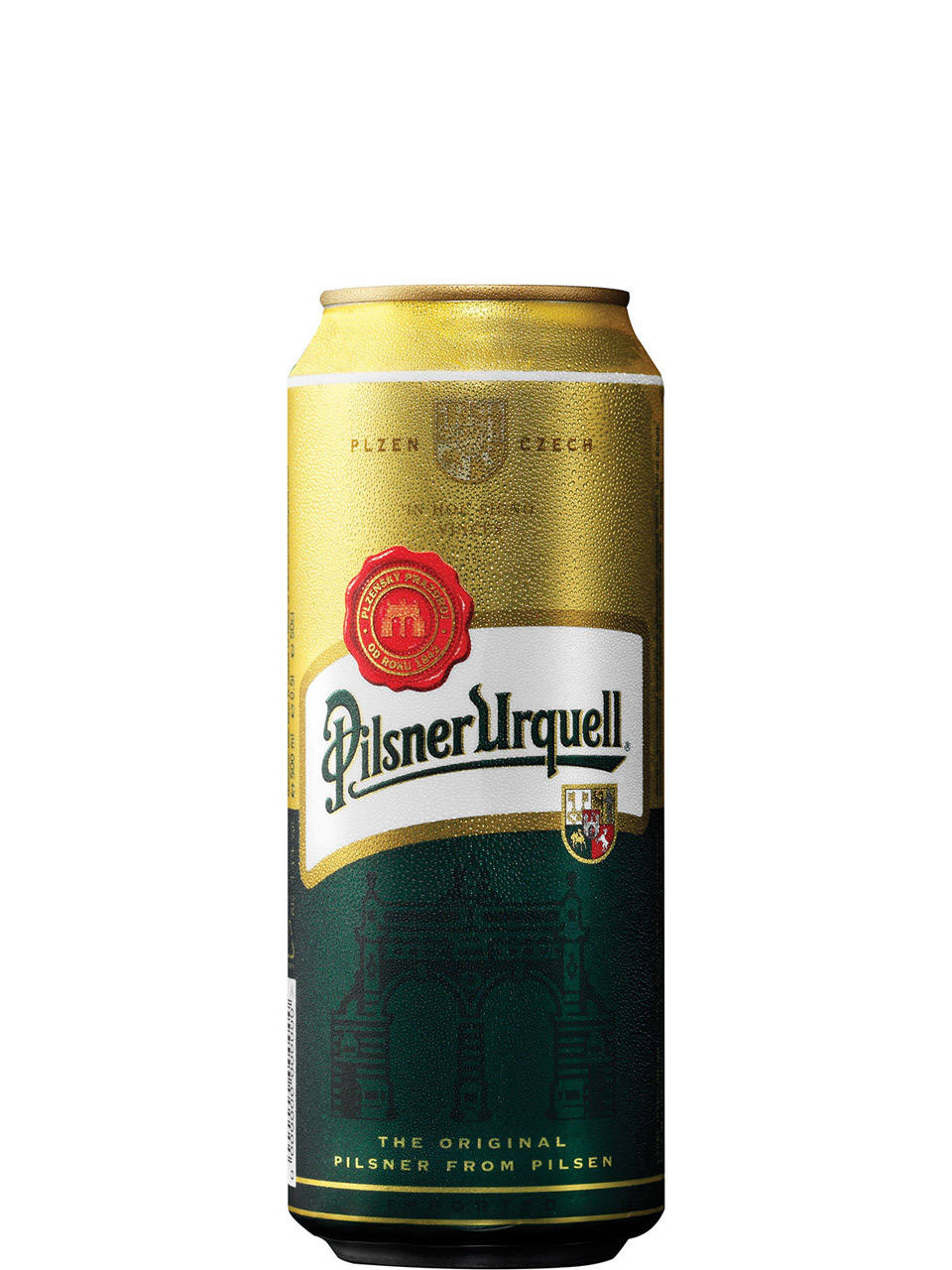 Can Of Pilsner Urquell Background