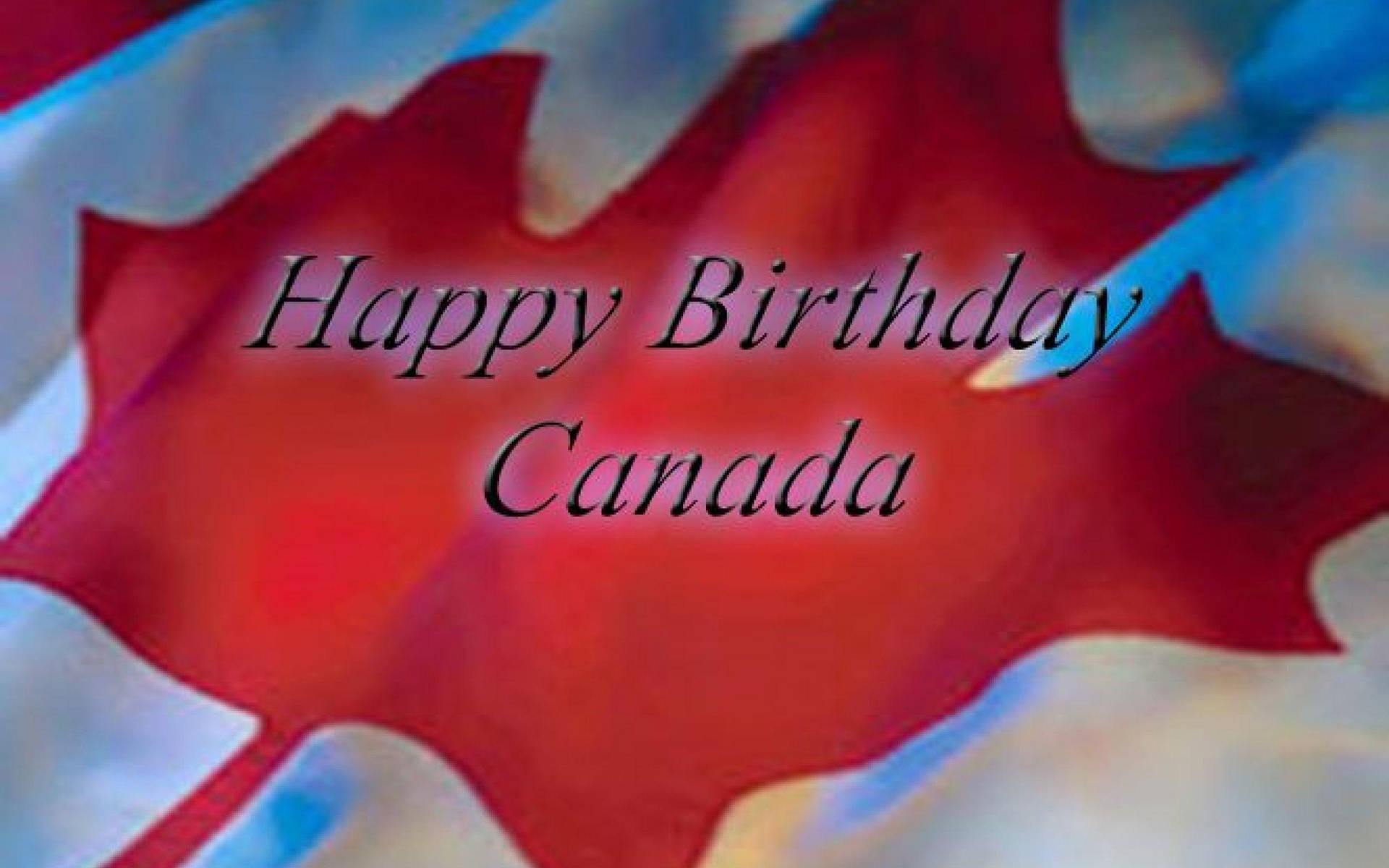 Canada Birth Day Background
