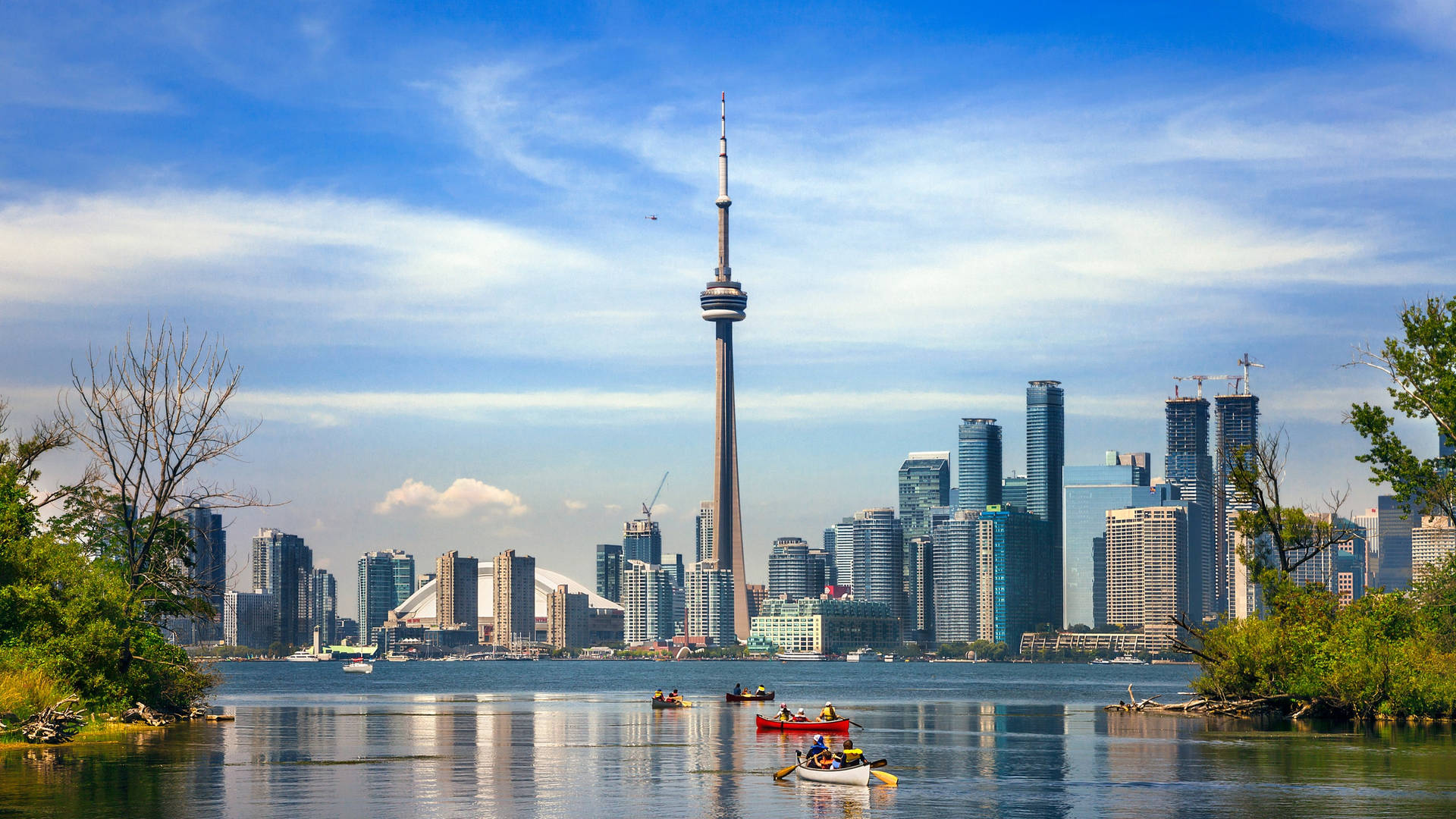 Canada Cn Tower Photography Background