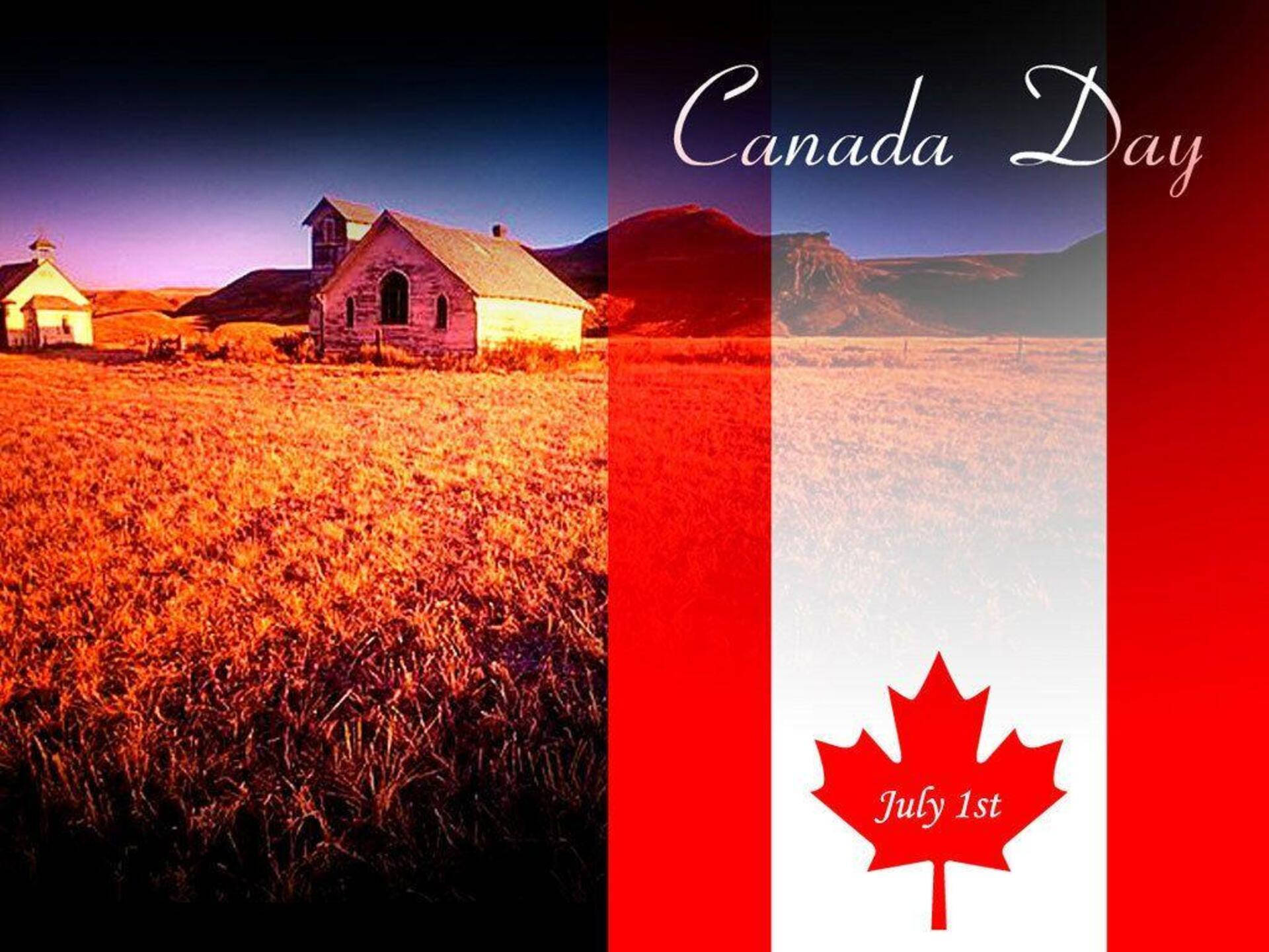Canada Day July 1st Background