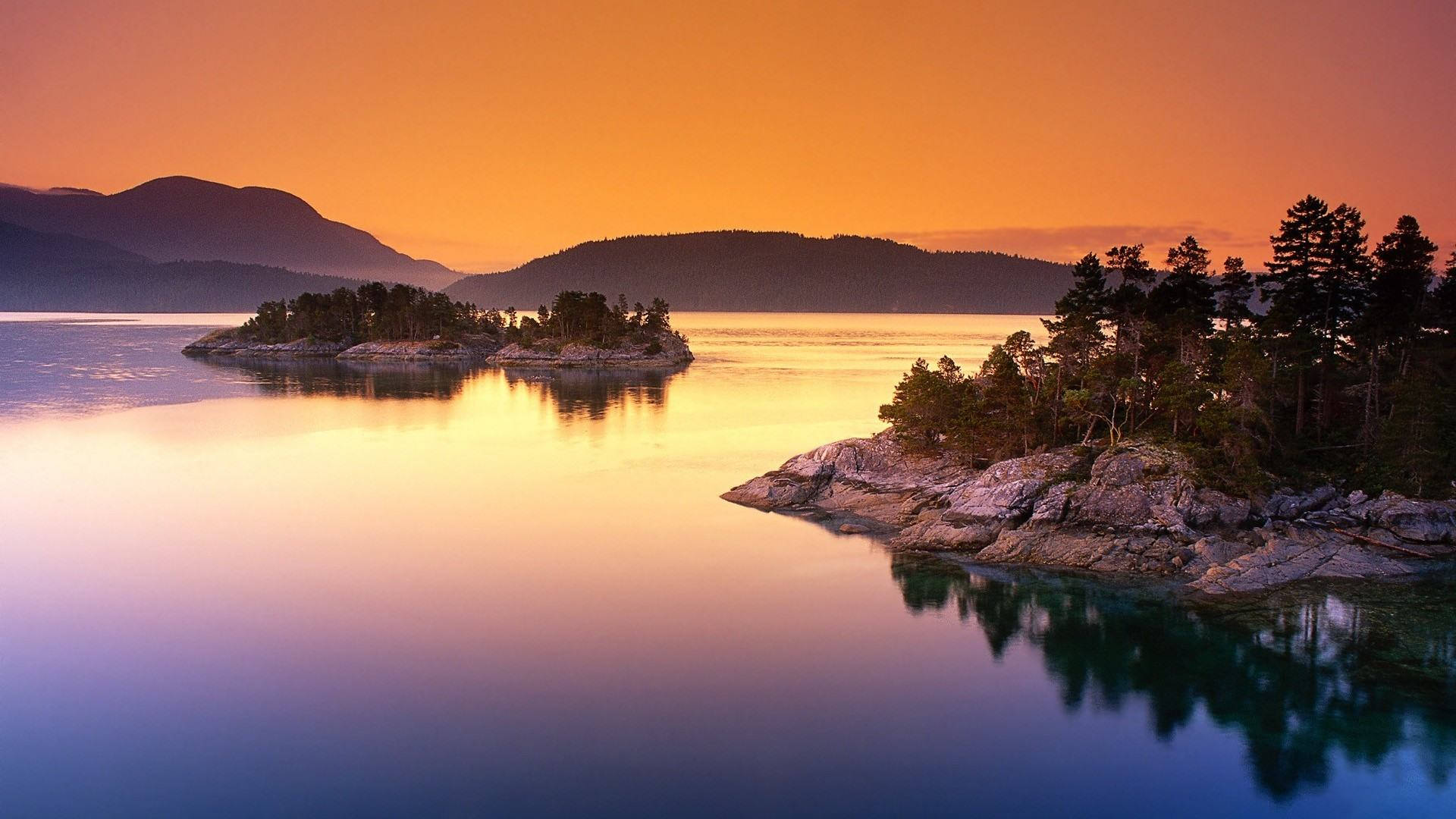 Canada Island Sunset