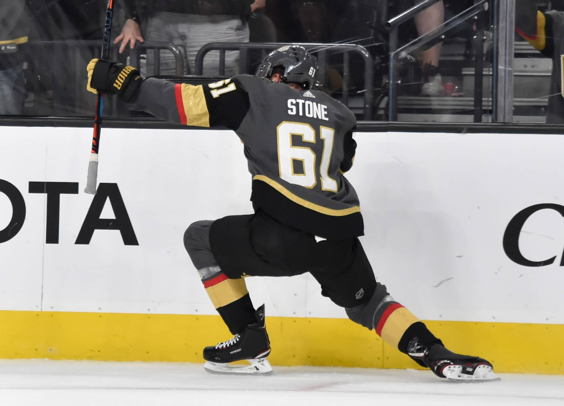 Canadian Athlete Mark Stone 2019 Nhl Stanley Cup Playoffs Background