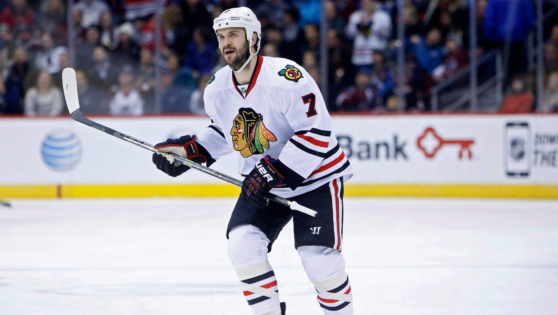 Canadian Ice Hockey Athlete Brent Seabrook Background