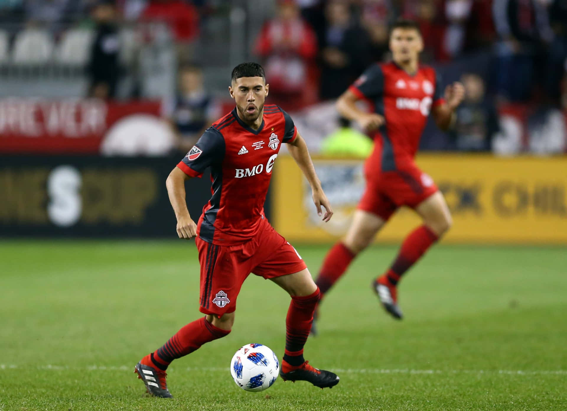 Canadian Midfielder Player Jonathan Osorio Background