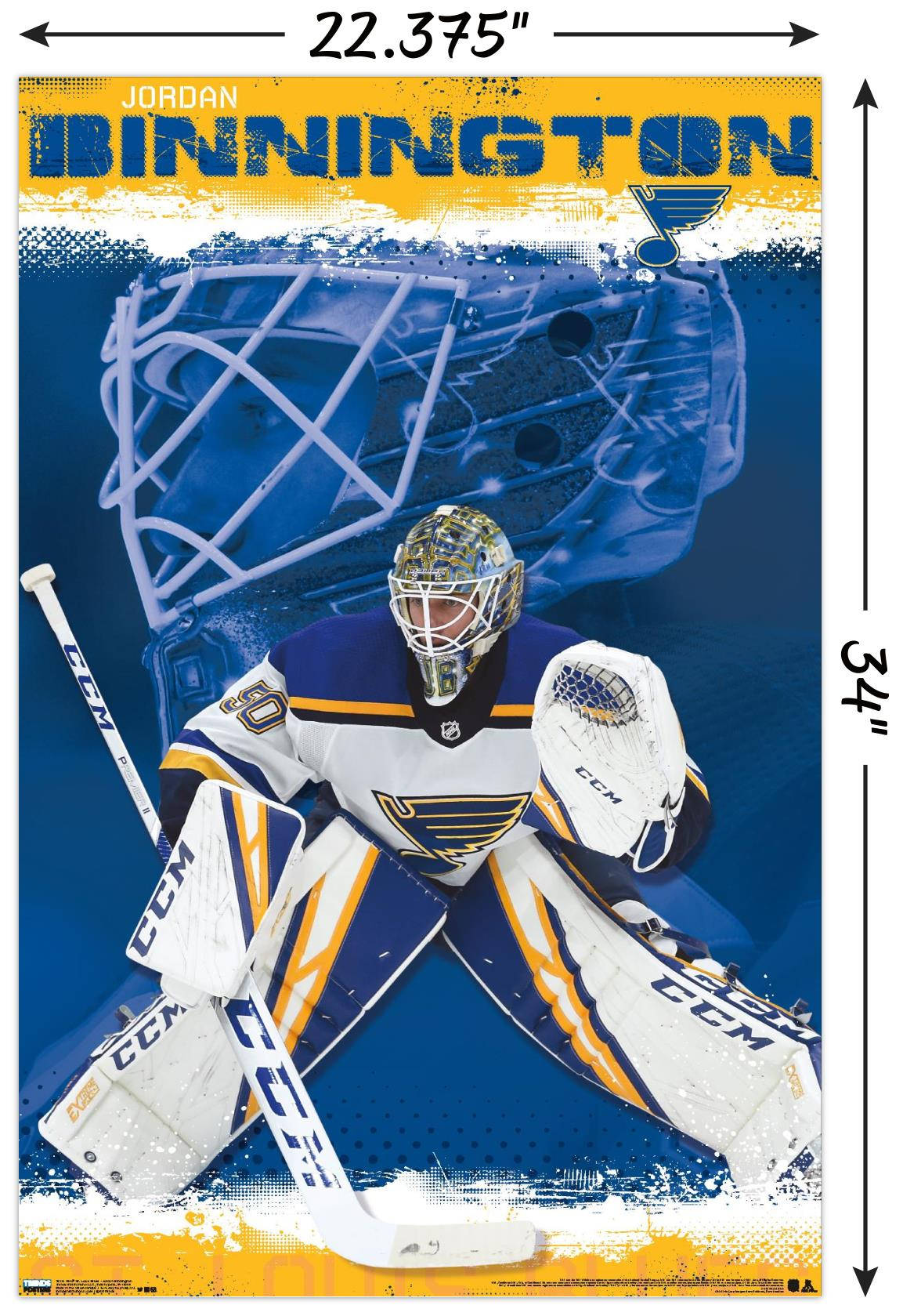 Canadian Professional Ice Hockey Jordan Binnington Background