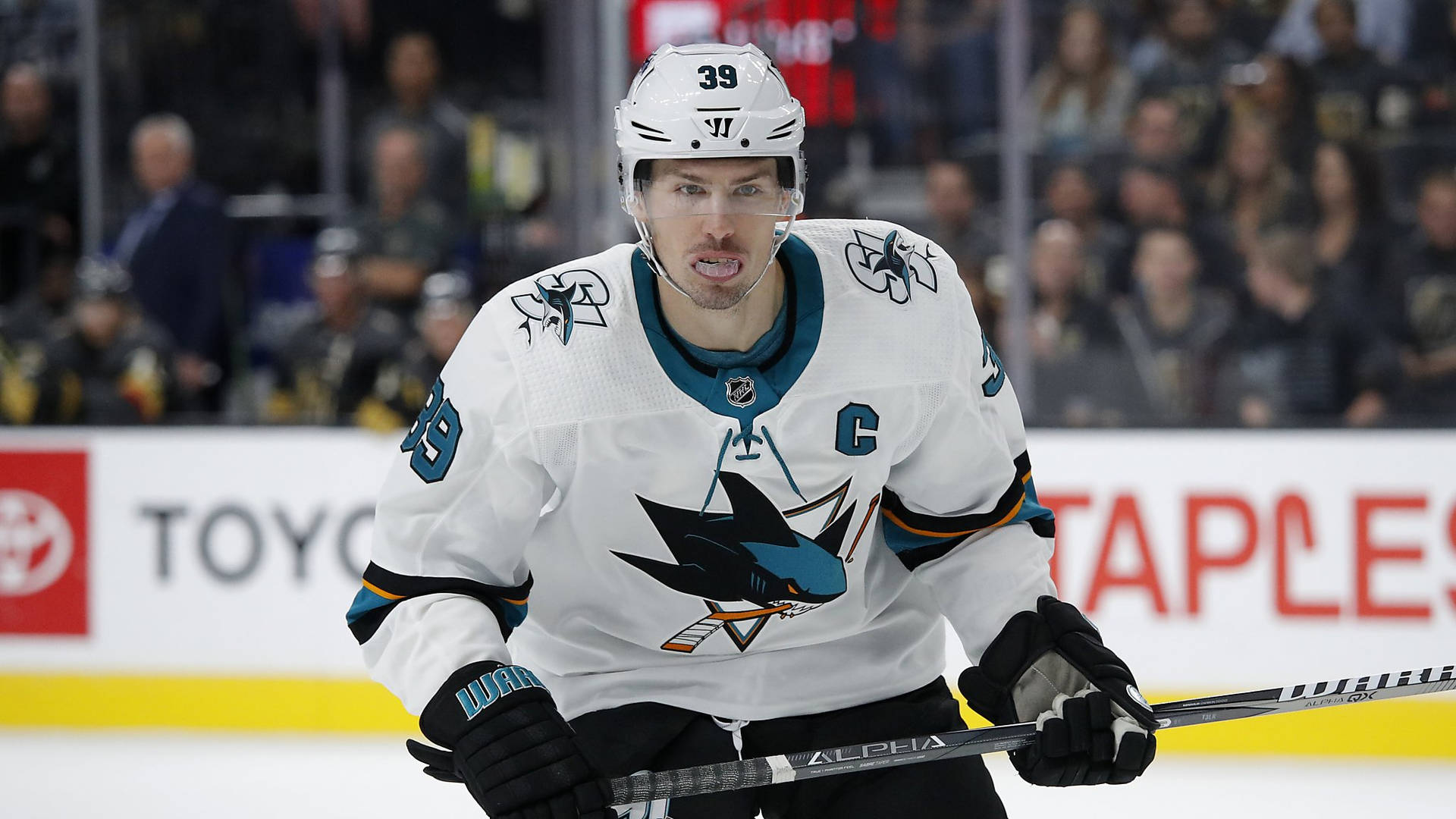 Canadian Professional Ice Hockey Player Logan Couture Background
