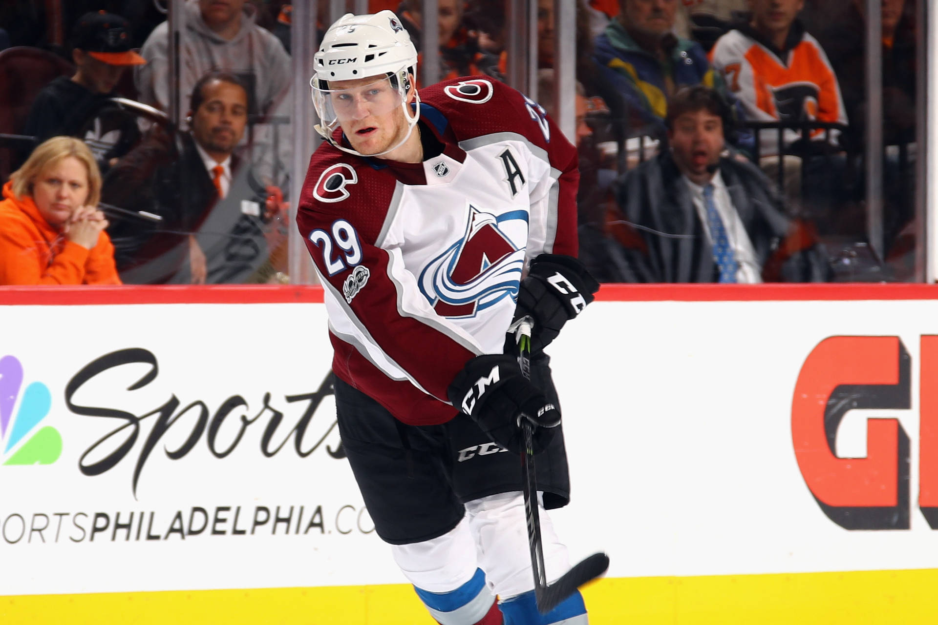 Canadian Professional Player Nathan Mackinnon Background