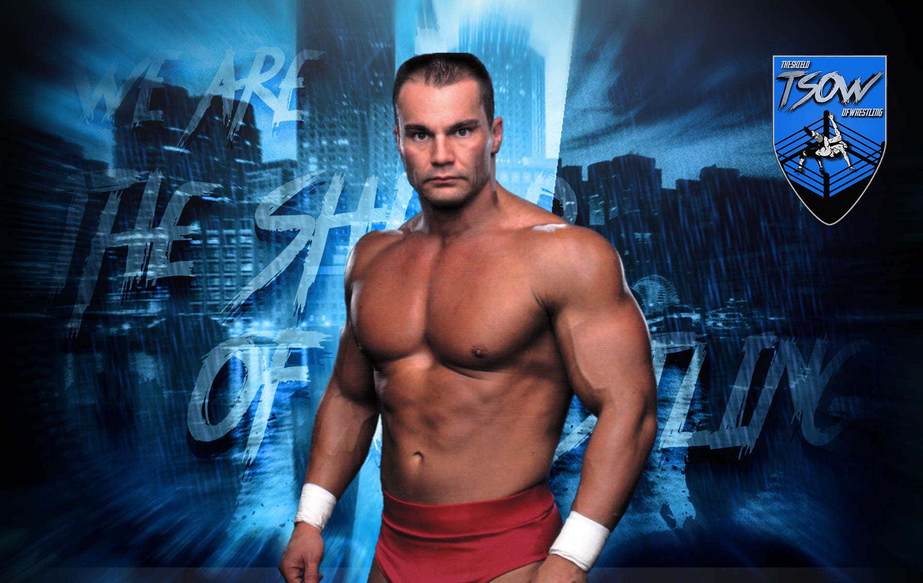 Canadian Professional Wrestler Lance Storm Digital Poster Background