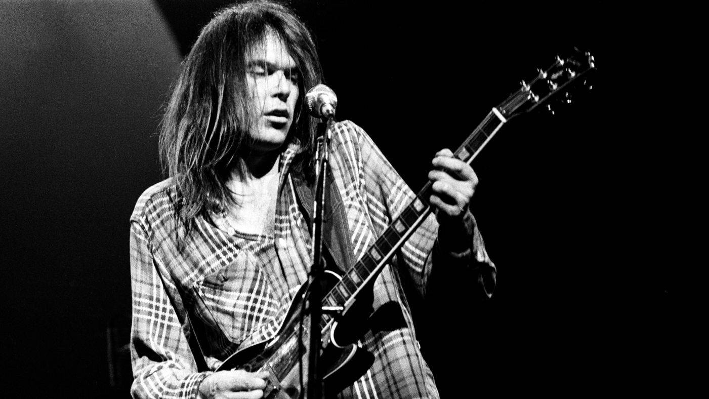 Canadian Singer-songwriter Neil Young