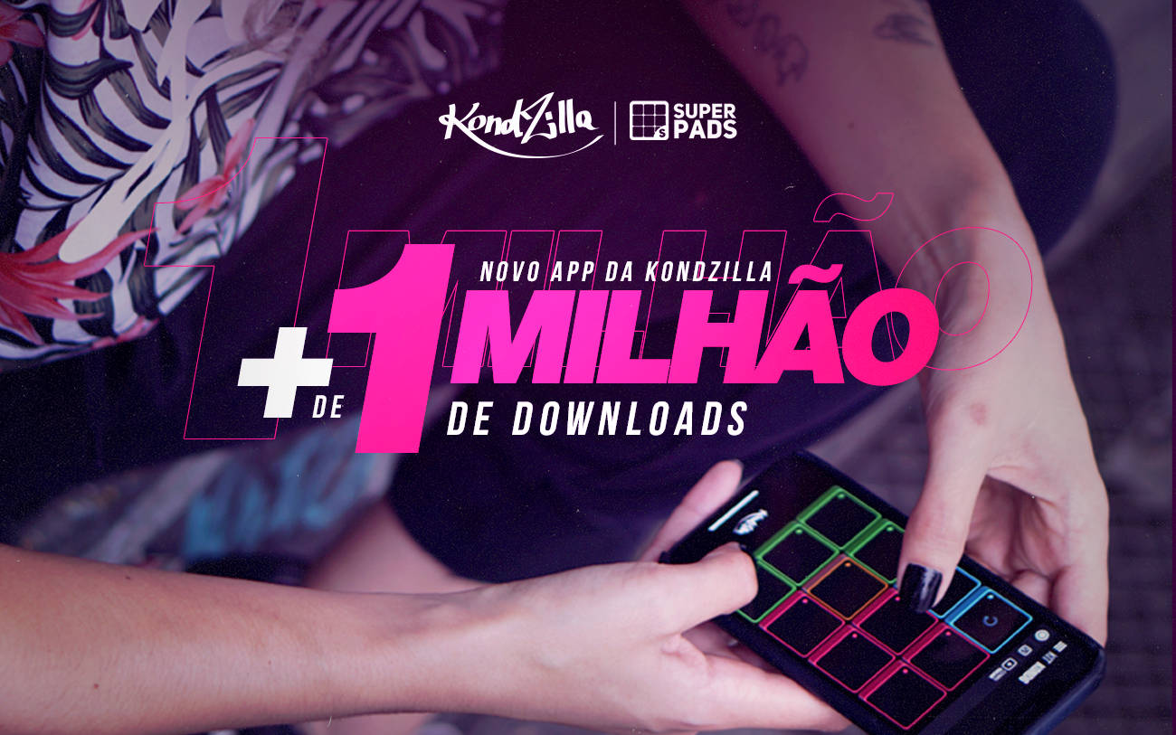 Canal Kondzilla 1 Million Downloads Background