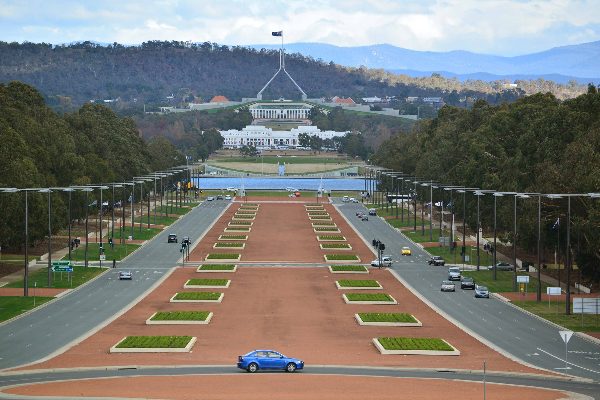 Canberra Parliament House Background