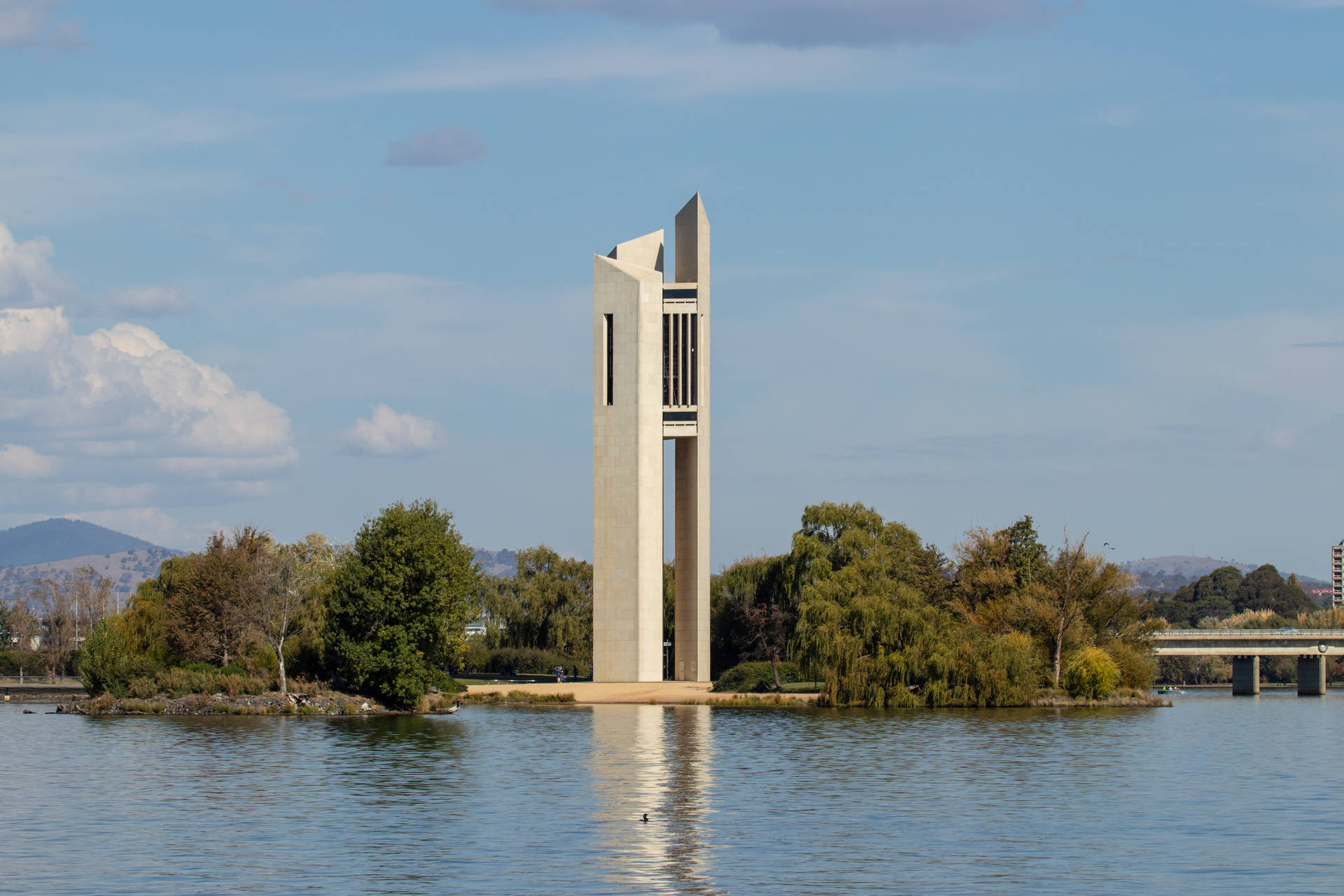 Canberra The National Carillon Background