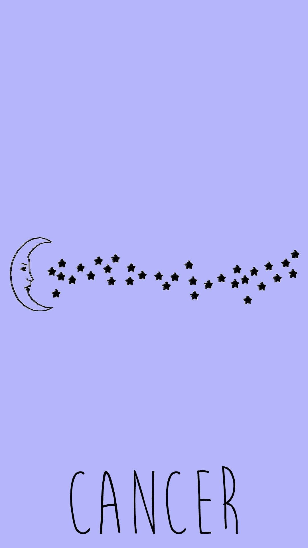 Cancer Moon And Stars