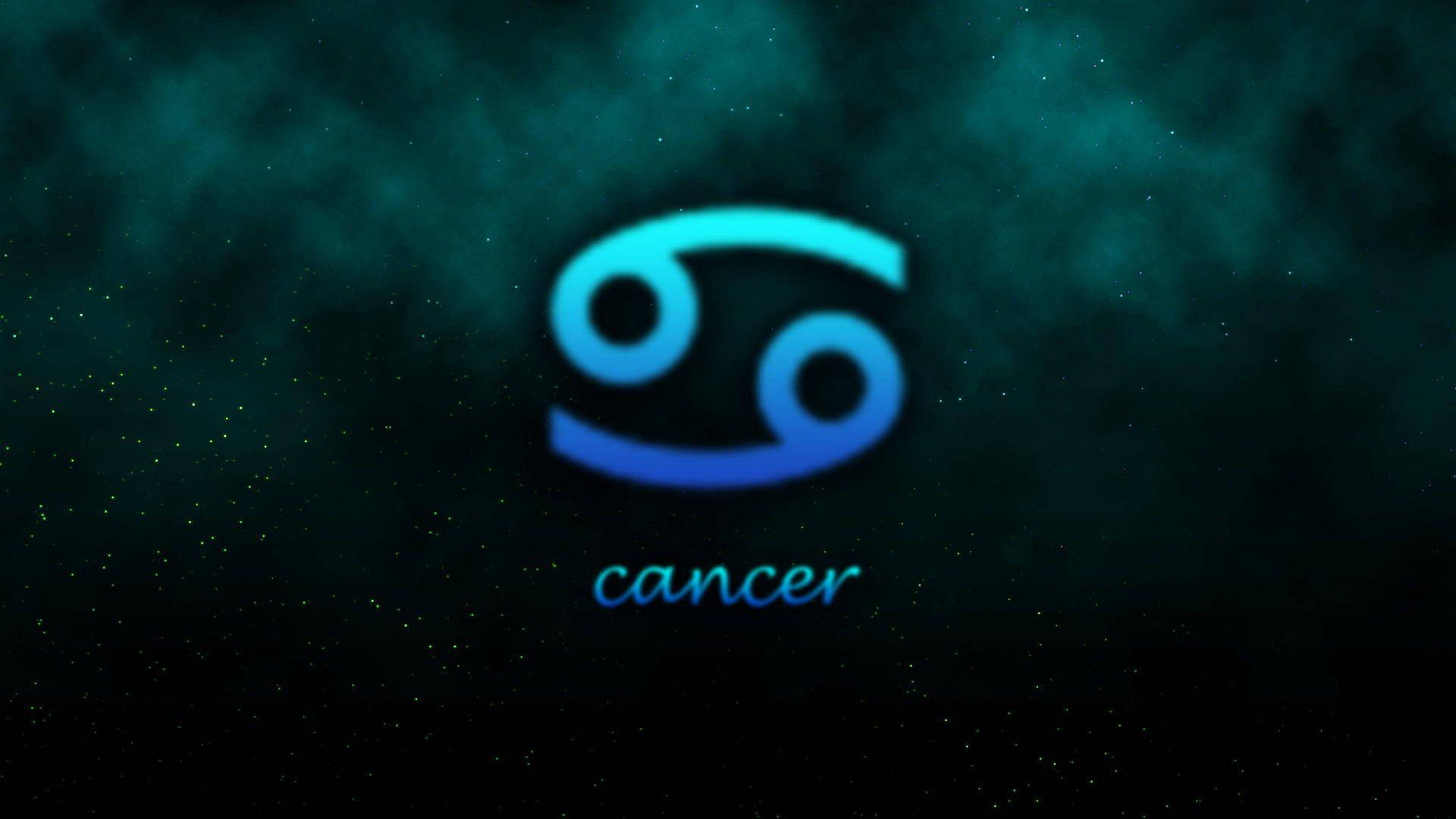 Cancer Zodiac Symbol Background