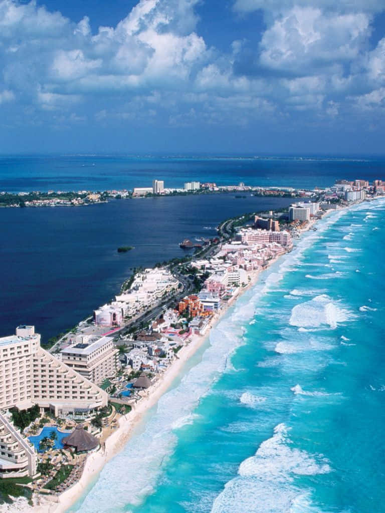 Cancún, Mexico Hotel And Resorts Background