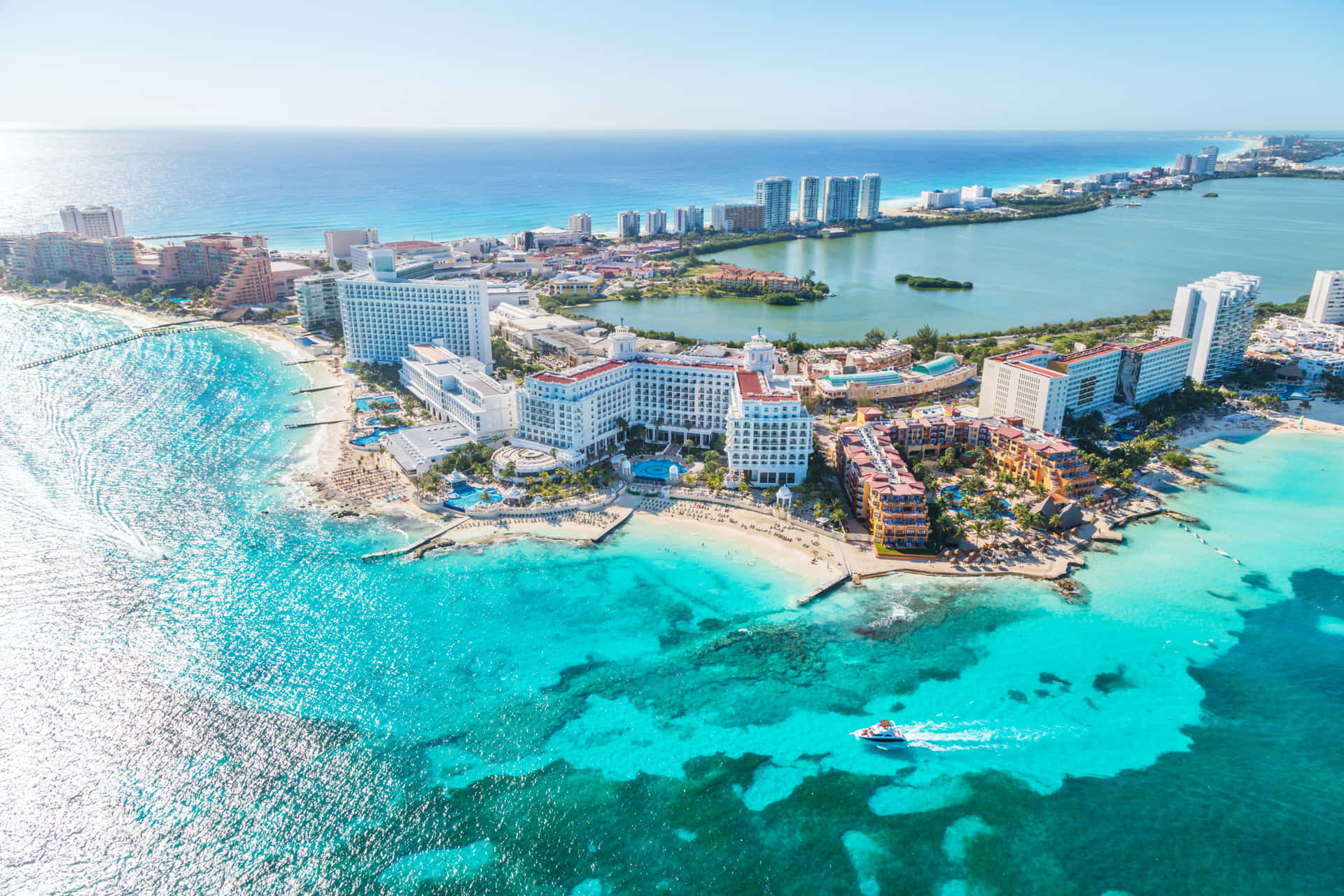 Cancún, Mexico Yucatán Peninsula Background