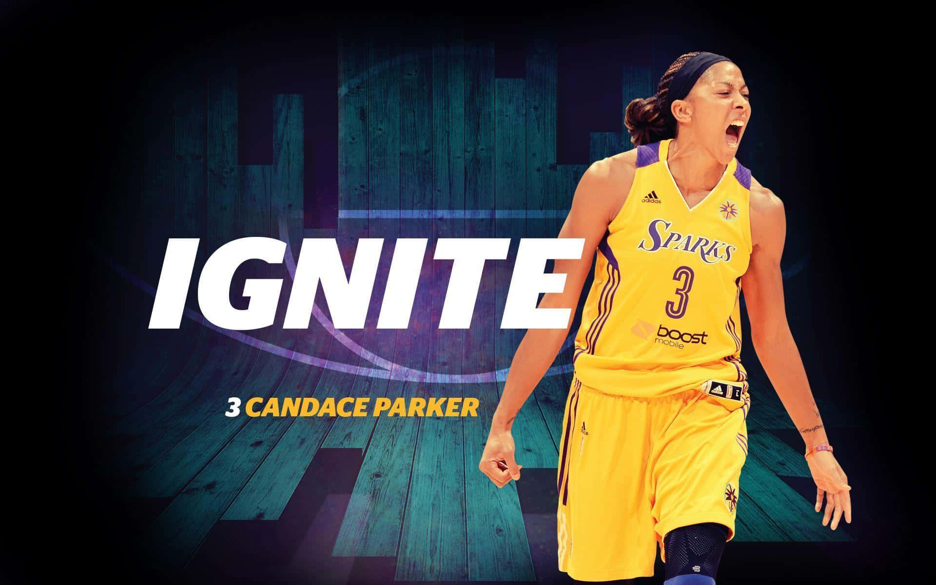 Candace Parker Shooting A Jump Shot