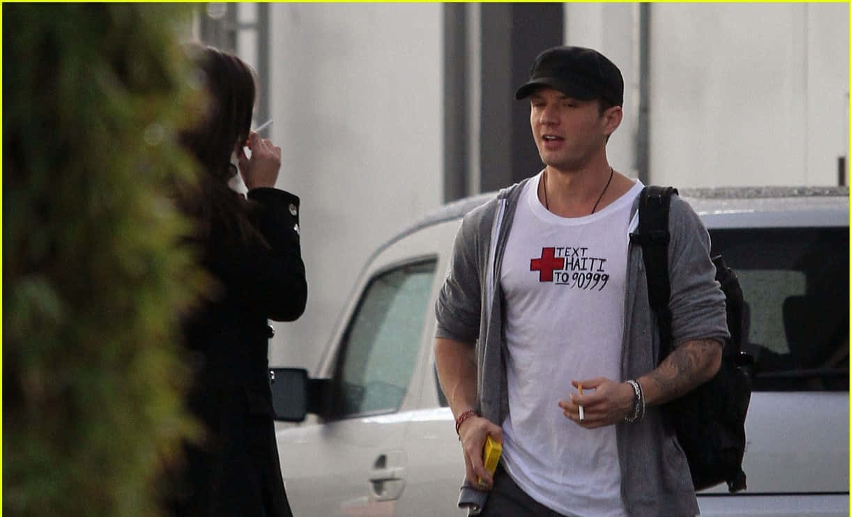 Candid American Actor Ryan Phillippe