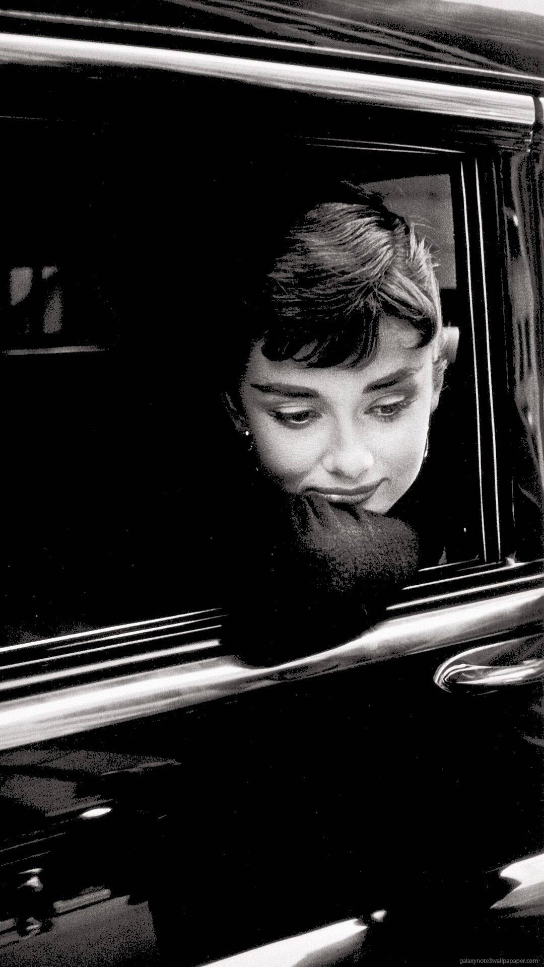 Candid Audrey Hepburn Background