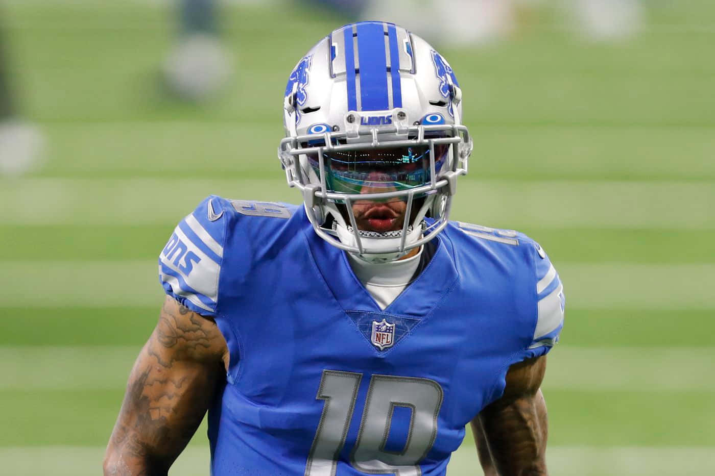 Candid Kenny Golladay Football American Background