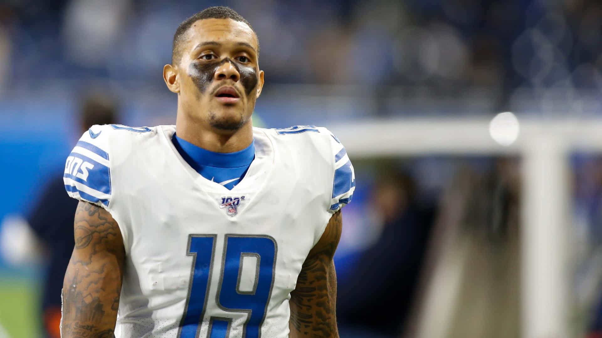 Candid Kenny Golladay Football American Background